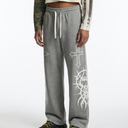 Wide Leg Tribal Sweatpant