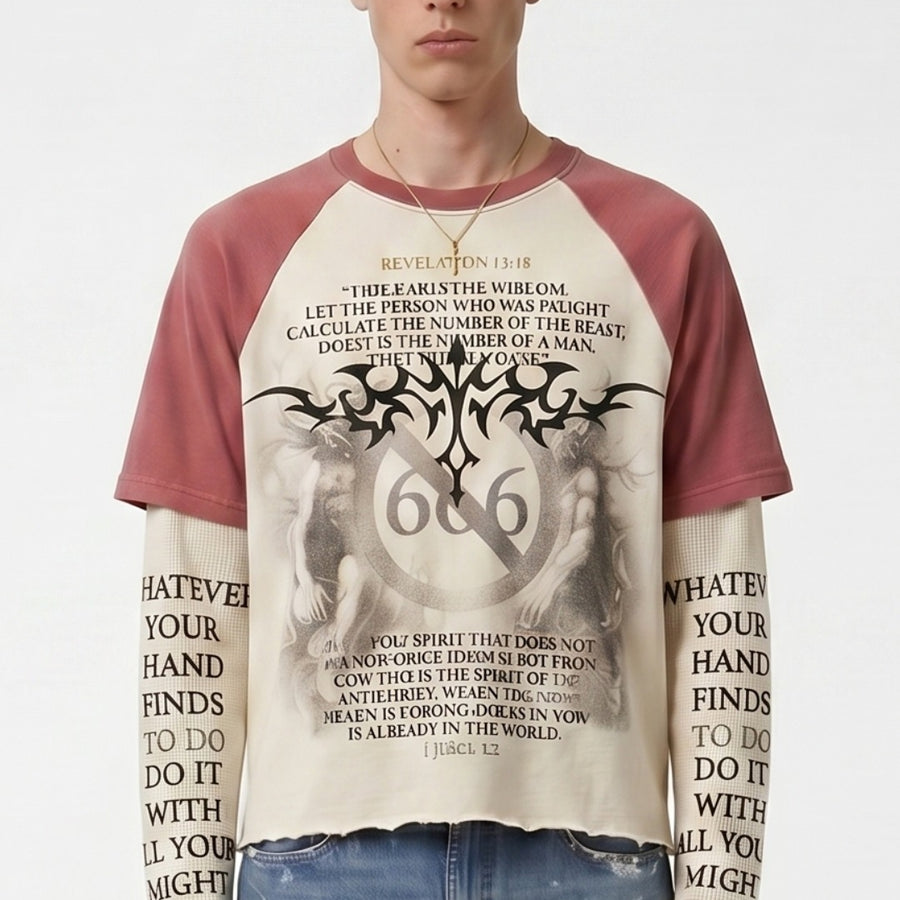 The Antichrist Raglan Tee