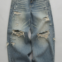 SALVAGE Tribal Embroidered Denim